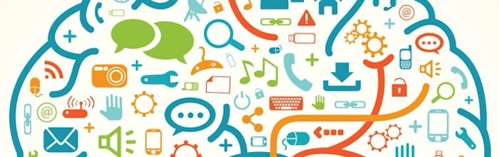 decision word cloud on a blackboard