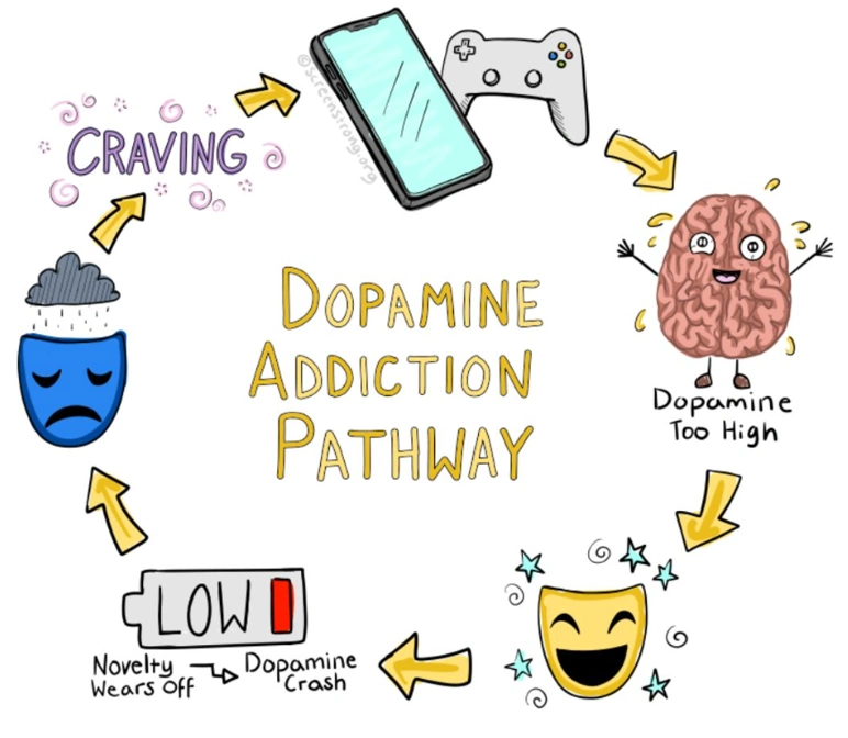 dopamine addiction cycle