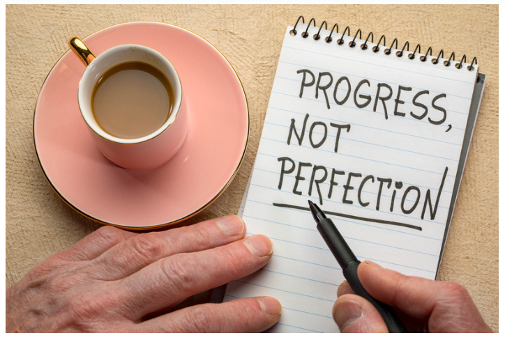 notebook reading progress not perfection